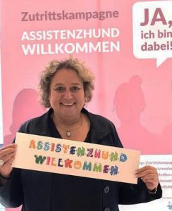 Kerstin Tack, Member of the Bundestag, #AssistenzhundWillkommen