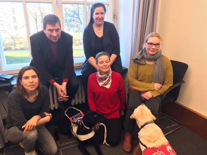 Interview with L. Düsterhöft on the topic of assistance dog-friendly Berlin